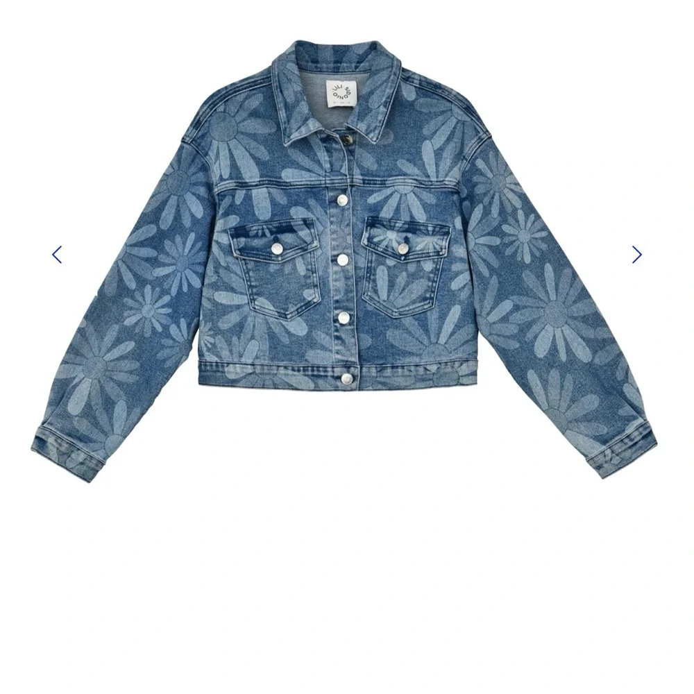 Lili Sidonio Jean jacket. Sz XL - Picture 3 of 7